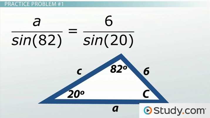 13 4 practice law of sines answer key