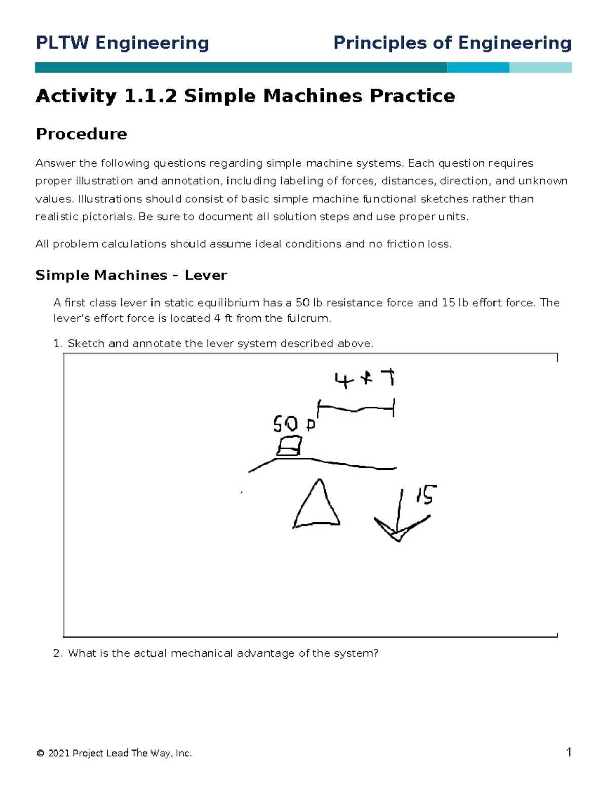 14.4 simple machines answer key