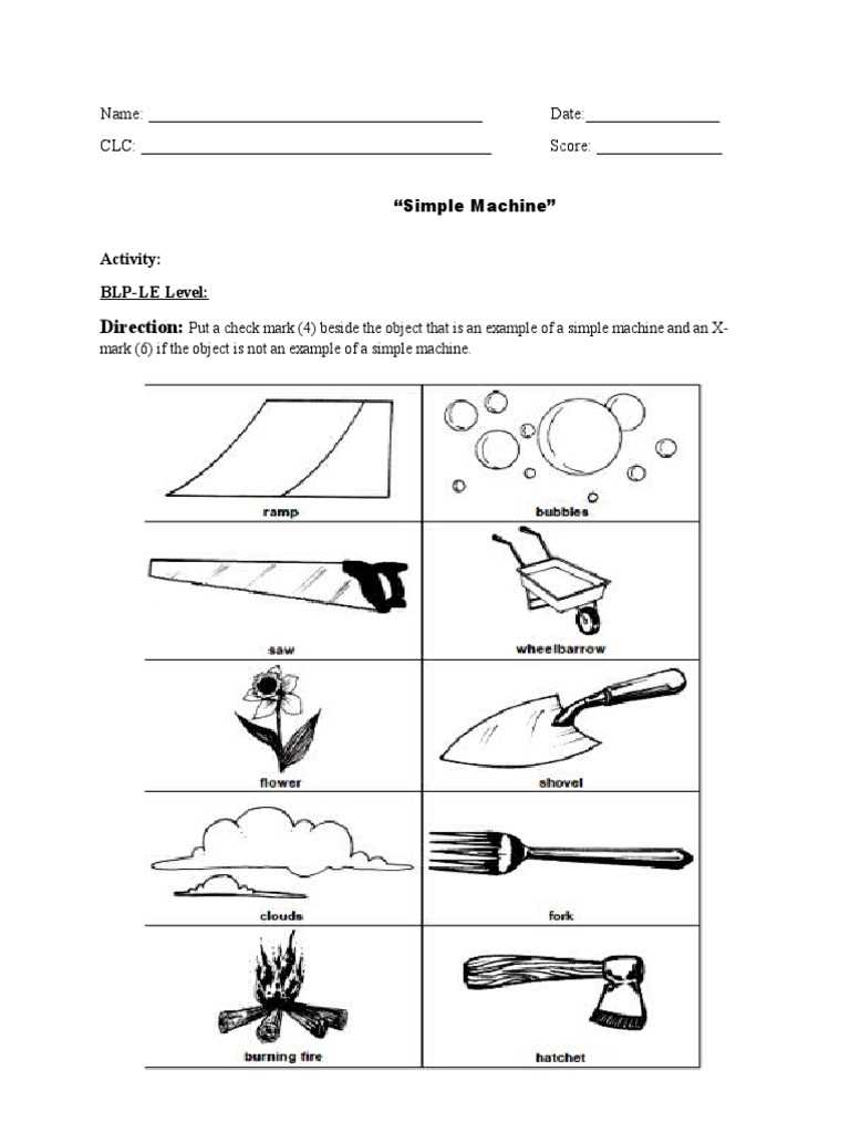 14.4 simple machines answer key