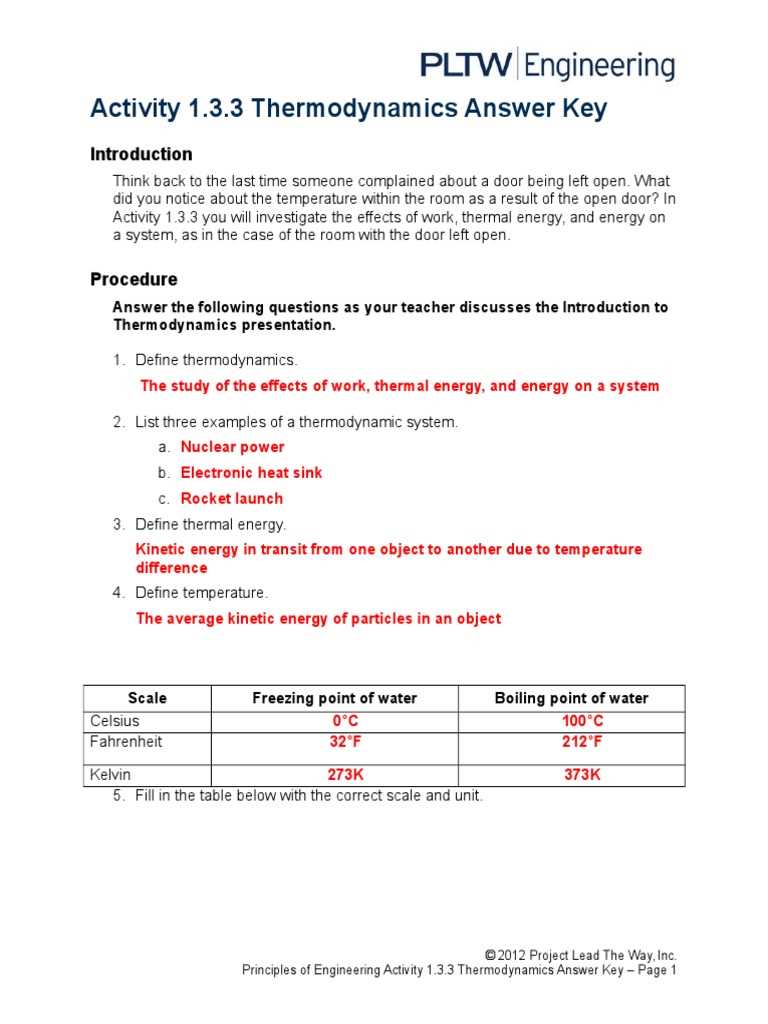 17.3 temperature controls answer key