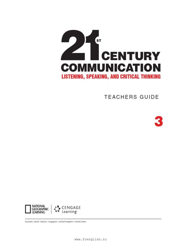 21st century reading 3 answer key