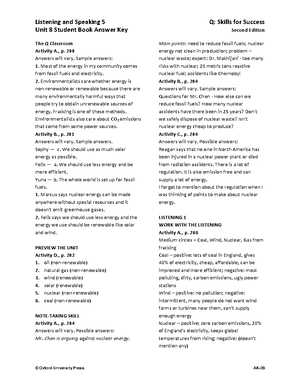 21st century reading answer key