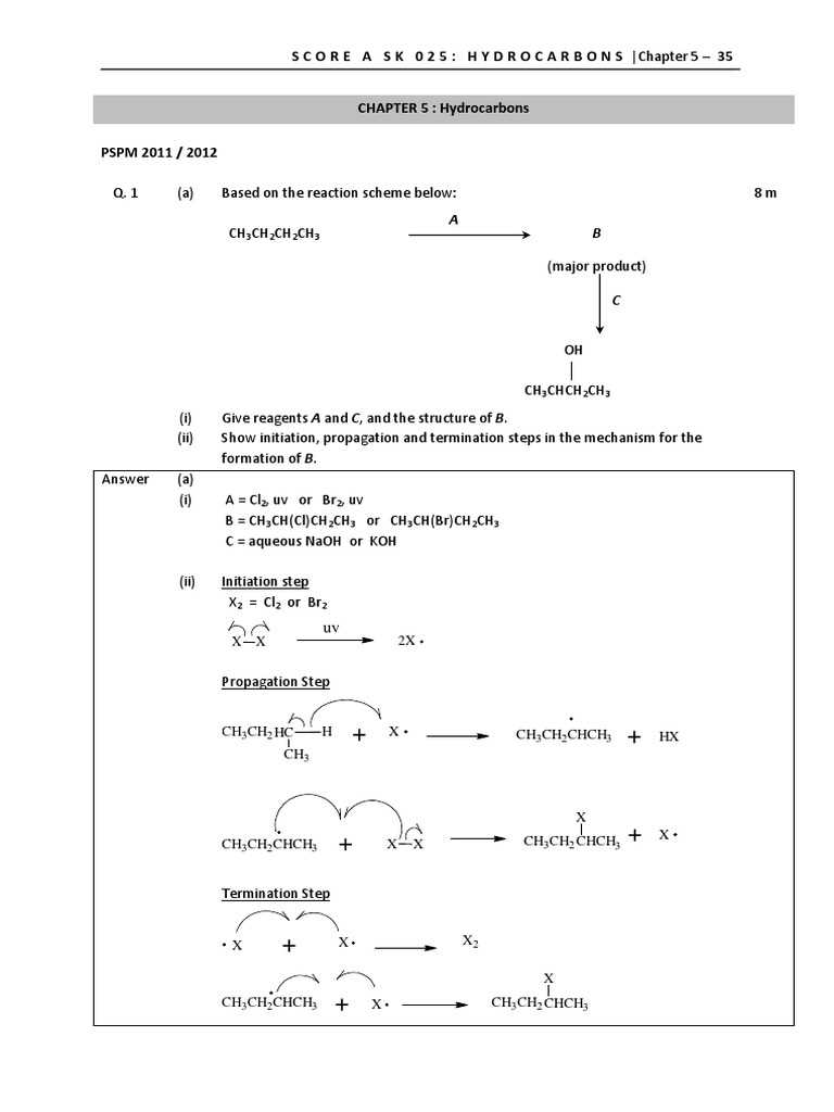 22.5 hydrocarbons answer key chemistry textbook answers