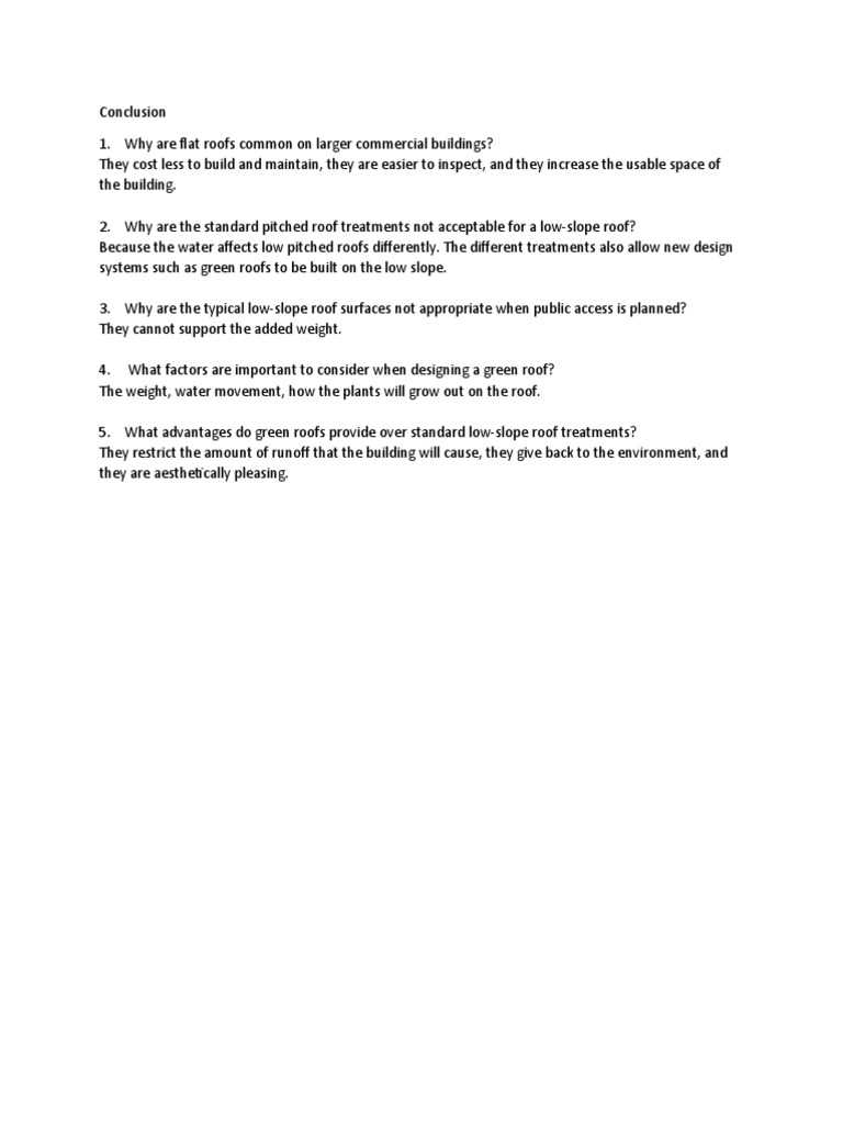 3.1.4 commercial roof systems answer key
