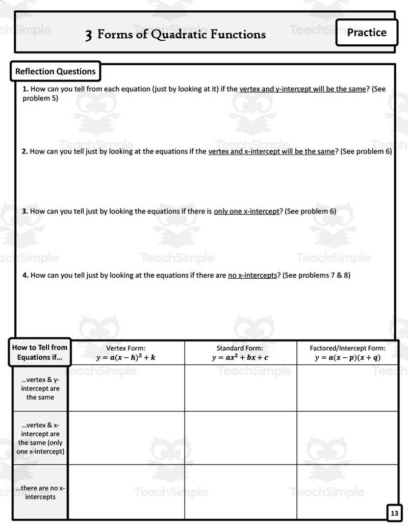 4 5 practice quadratic systems form g answer key 4 5 practice quadratic systems form g answer key