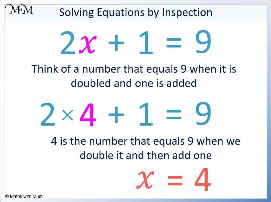 5 1 estimate solutions by inspection answer key
