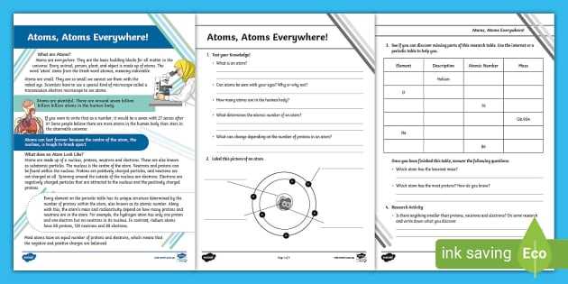 5 electrons in atoms vocabulary review answer key