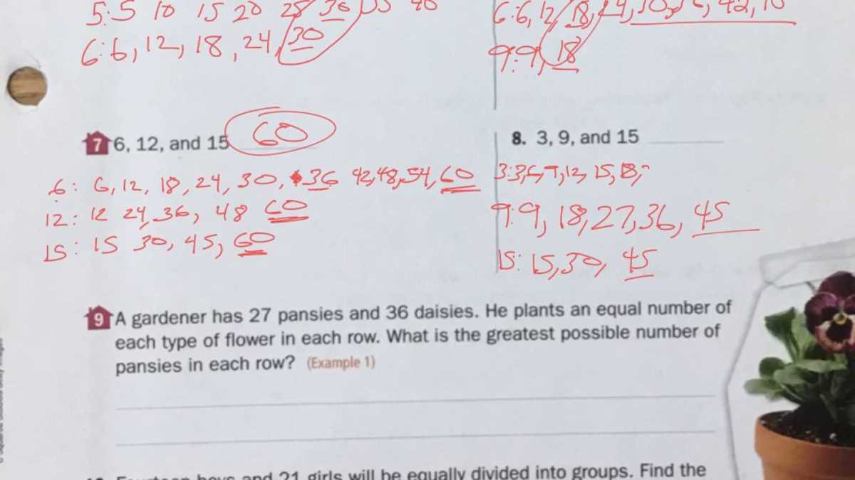 5.1 independent practice answer key