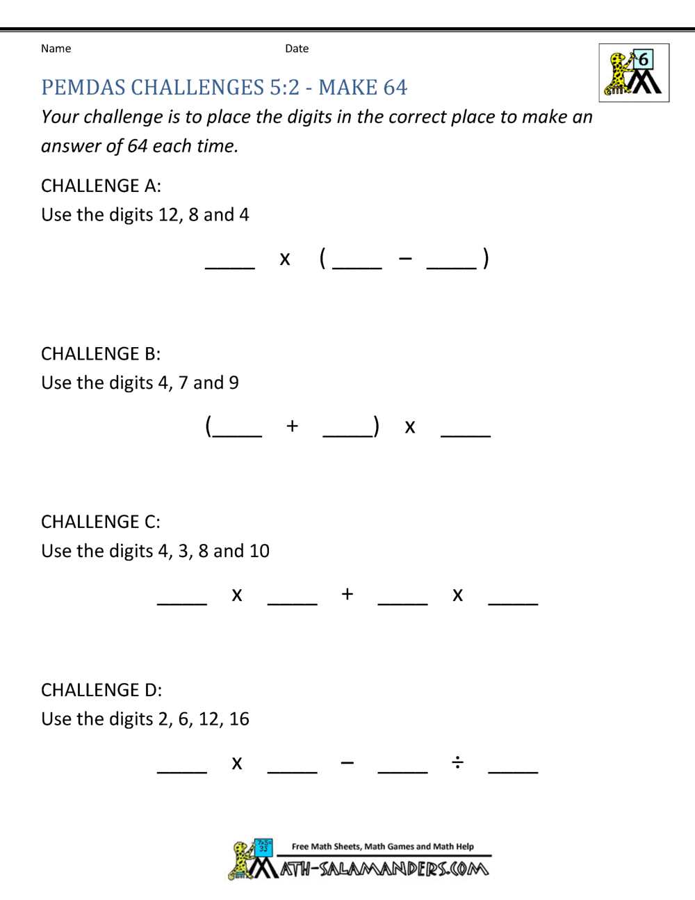5th grade math homework and remembering answer key