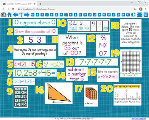 6 grade math minutes answer key