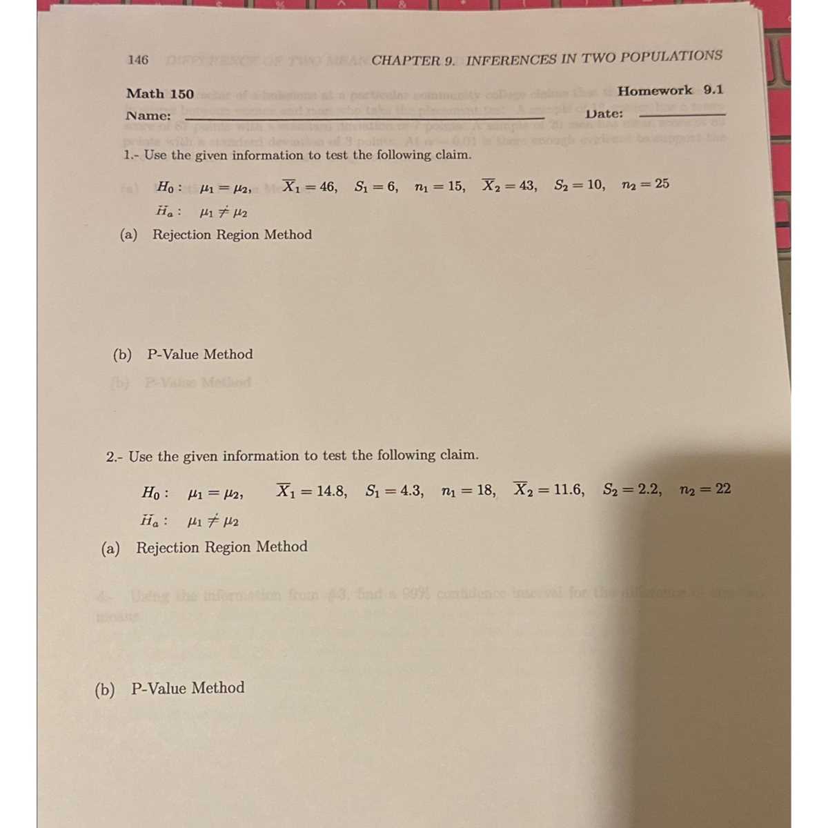 9.1 2 answer key