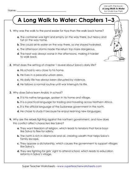 a long walk to water study guide answer key a long walk to water study guide answer key