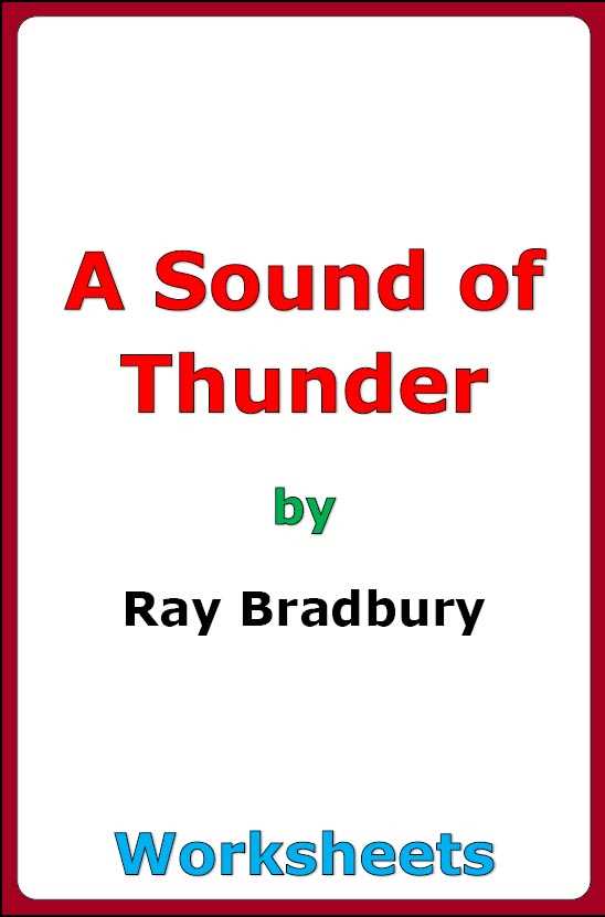 a sound of thunder answer key