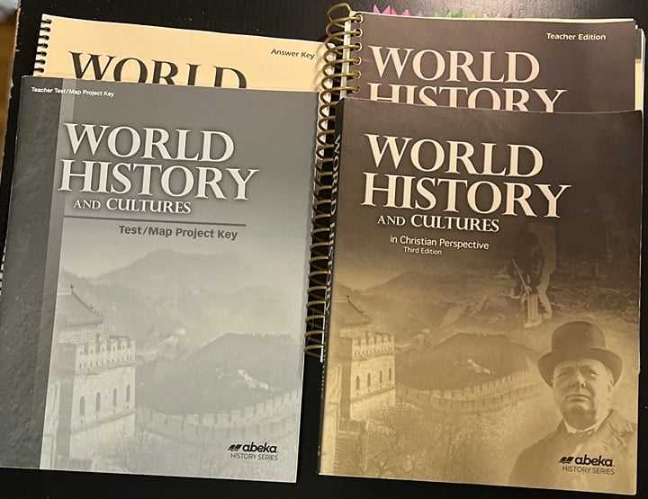 abeka world history and cultures answer key
