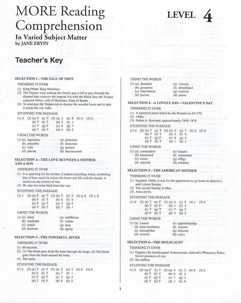 active reading 4 answer key