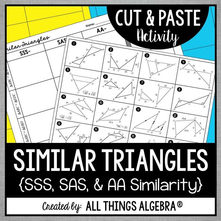 activity 1 triangles of different sizes answer key
