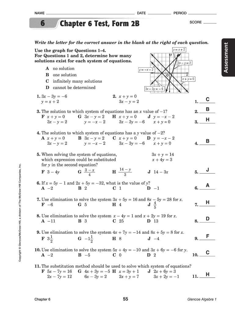 algebra 1 chapter 2 answer key