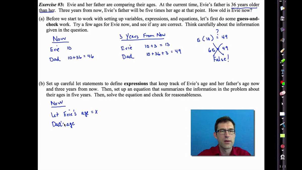 algebra 1 common core answer key