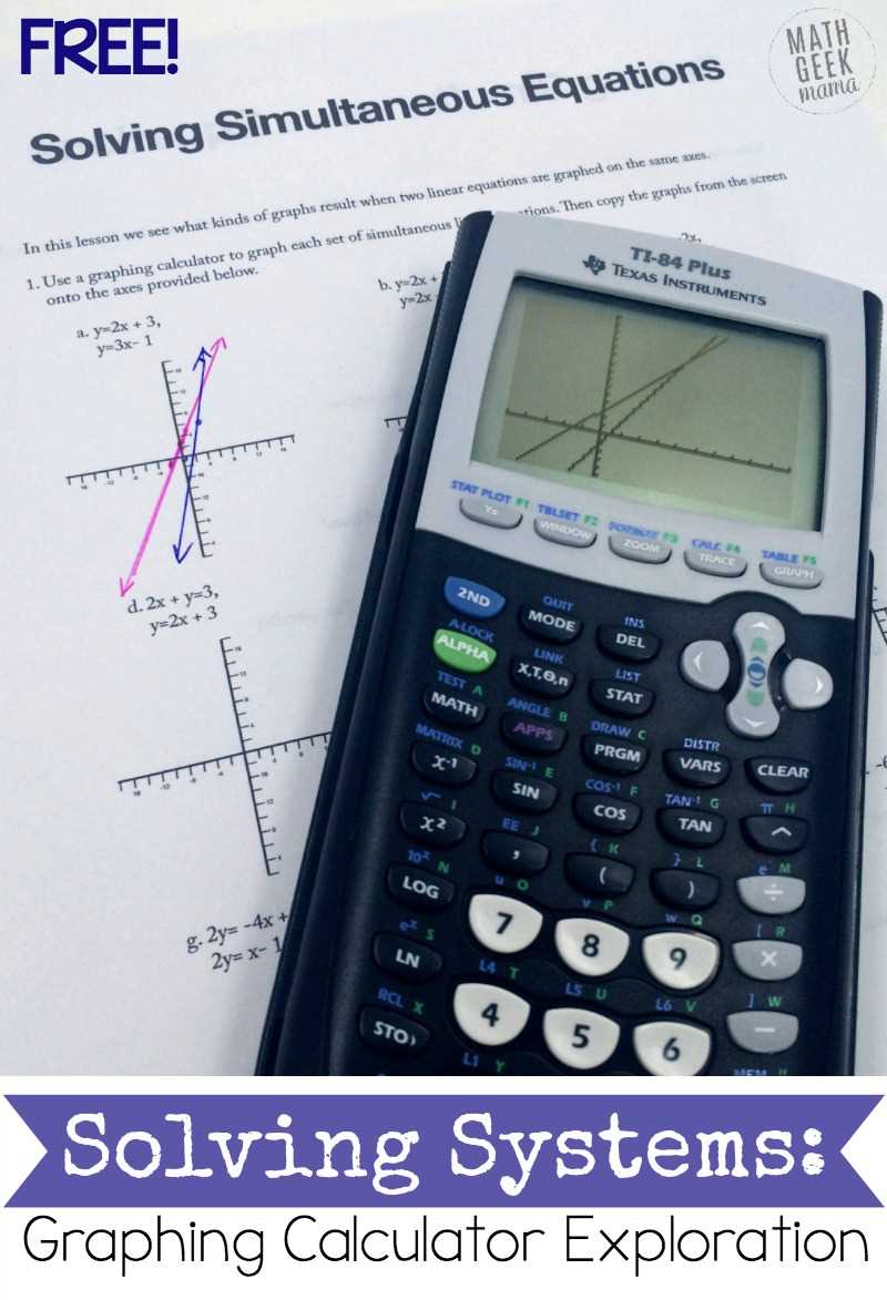 algebra 1 graphing calculator worksheet 4 answer key