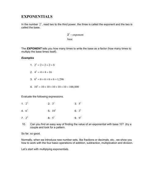 algebra 1 unit 4 lesson 10 answer key