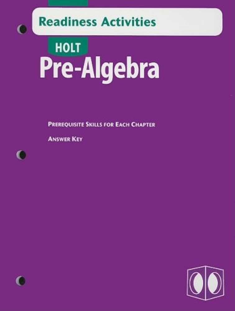 algebra readiness answer key