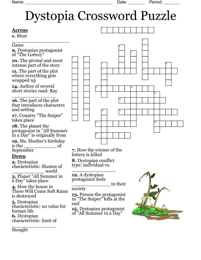 all summer in a day answer key