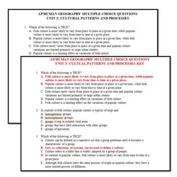 amsco ap human geography answer key chapter 3