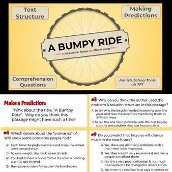 an amazing ride answer key