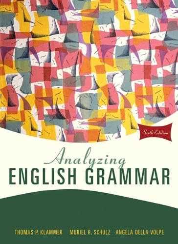 analyzing english grammar klammer answer key