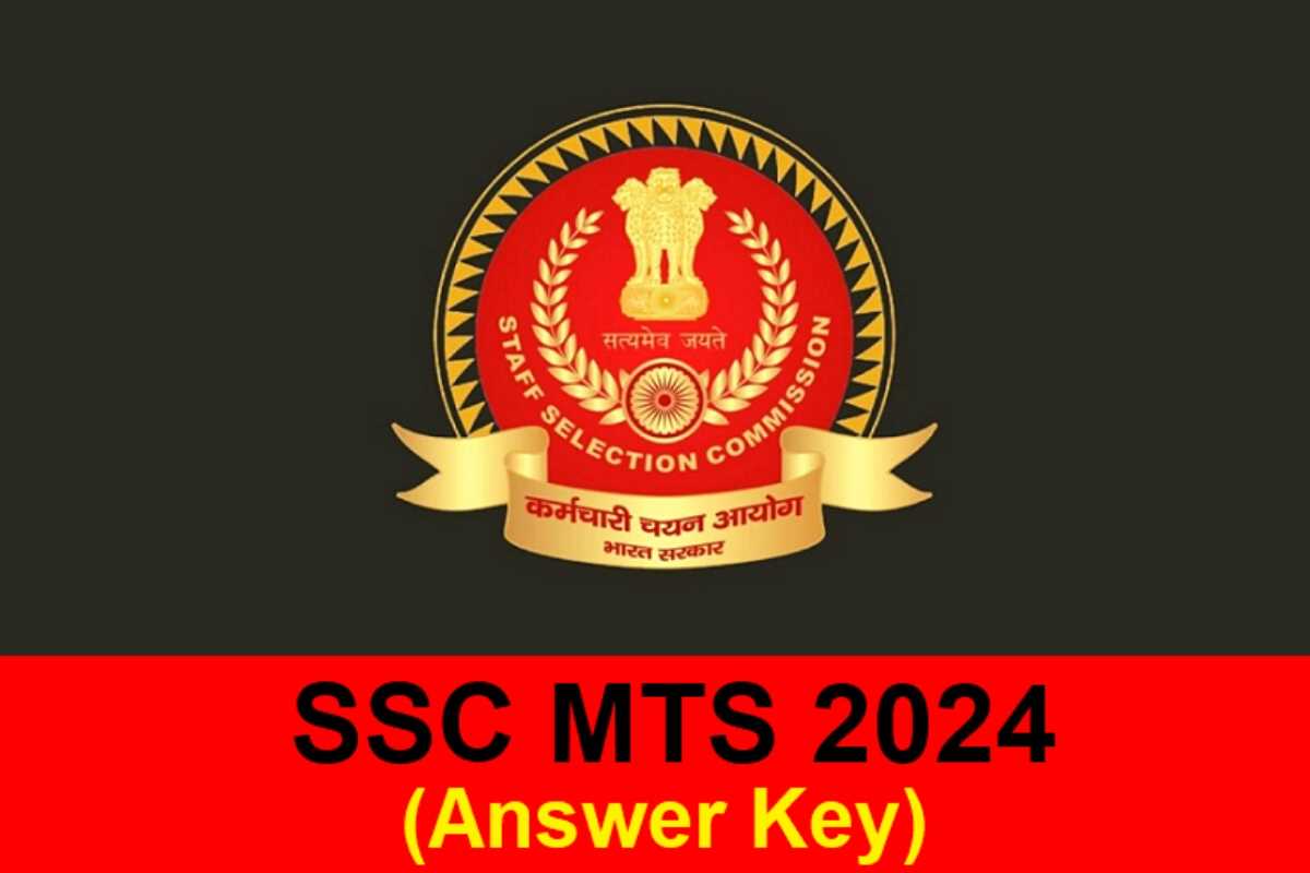 answer key ssc mts