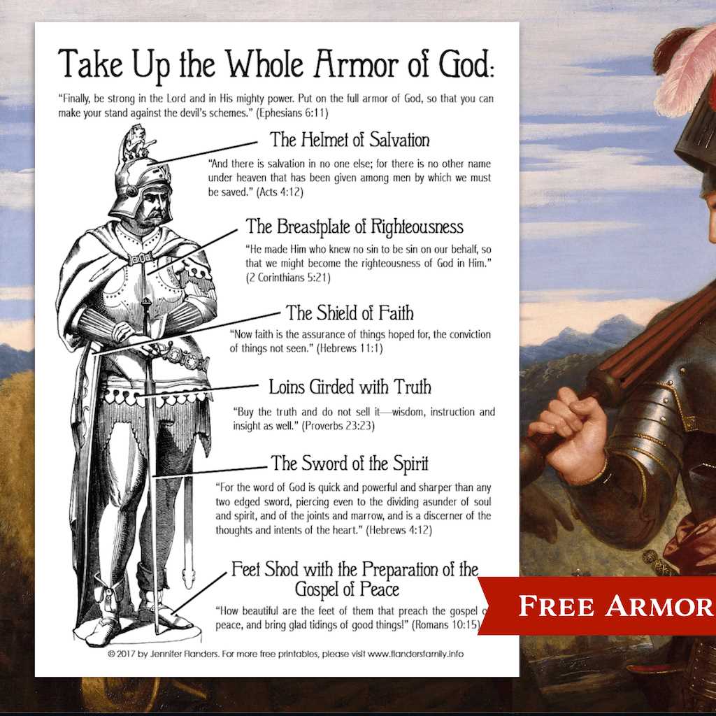 armor of god answer key