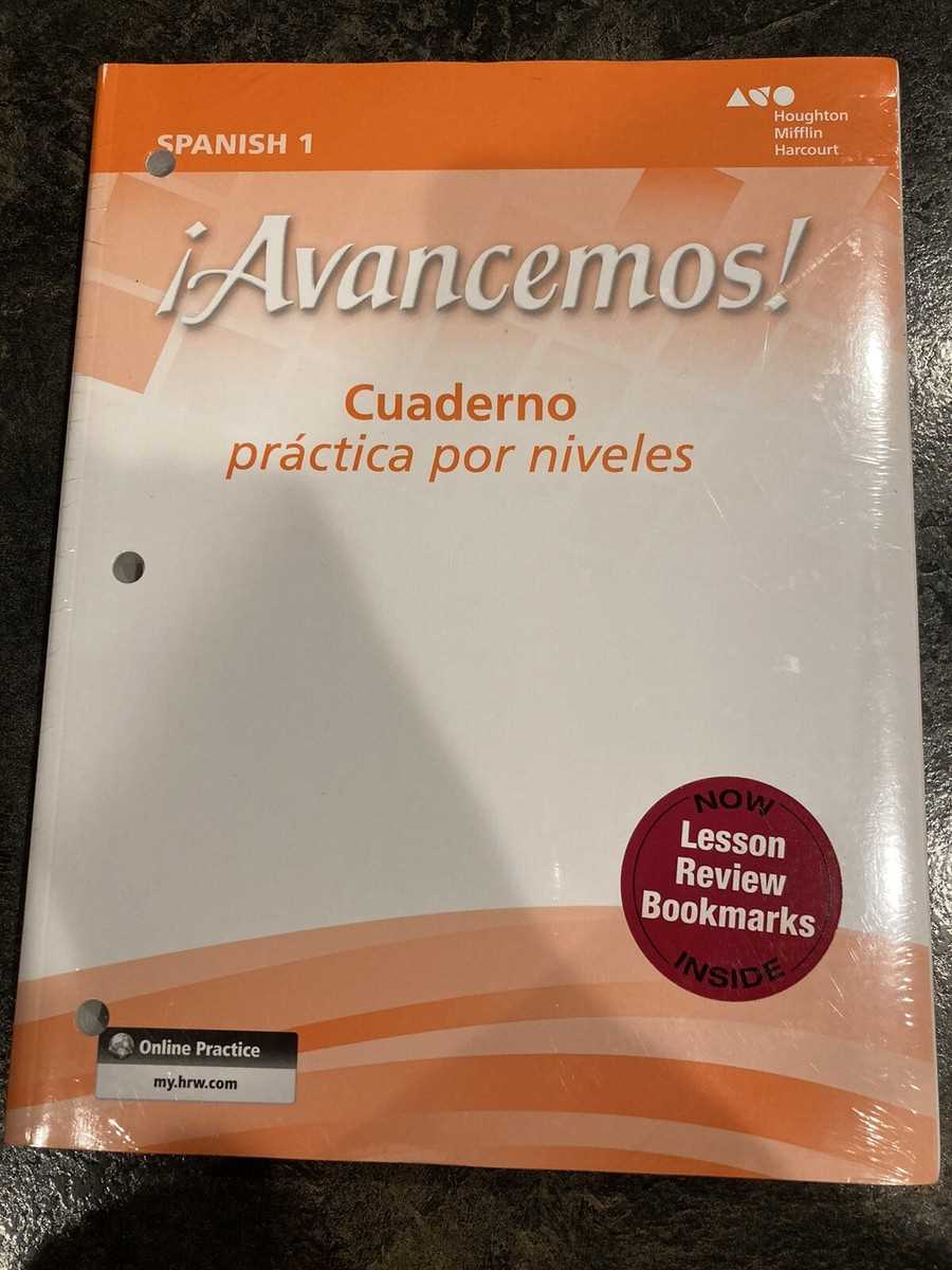 avancemos 3 workbook answer key