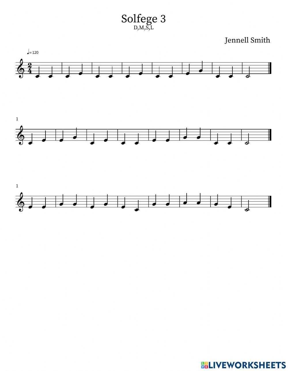 beginning solfege worksheet 3 answer key beginning solfege worksheet 3 answer key