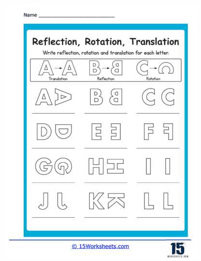 beyond the worksheet translation reflection rotation answer key beyond the worksheet translation reflection rotation answer key
