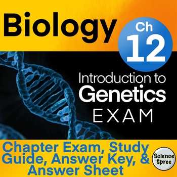 biology chapter 12 study guide answer key