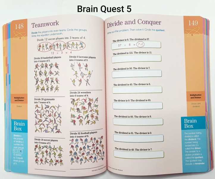 brain quest grade 6 answer key