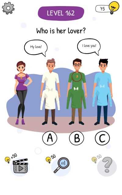 brain test level 162 answer key