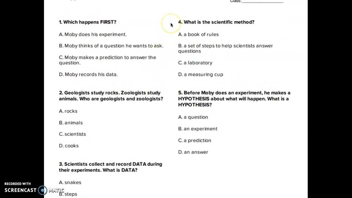 brainpop answer key