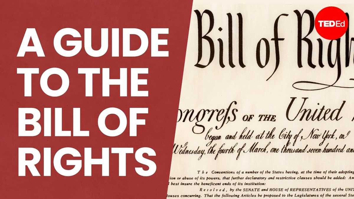 brainpop bill of rights answer key