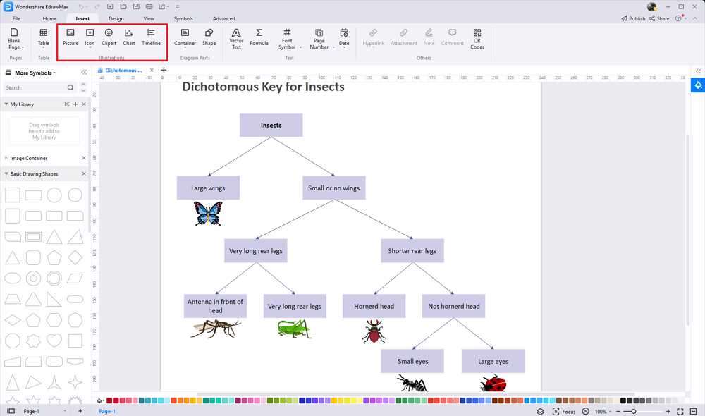 building a dichotomous key take home assignment answers