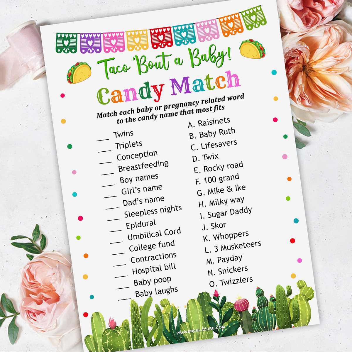 candy match game answer key