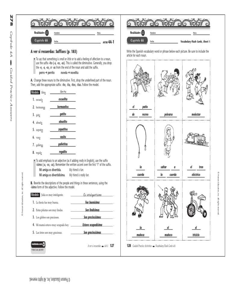 capitulo 3 answer key