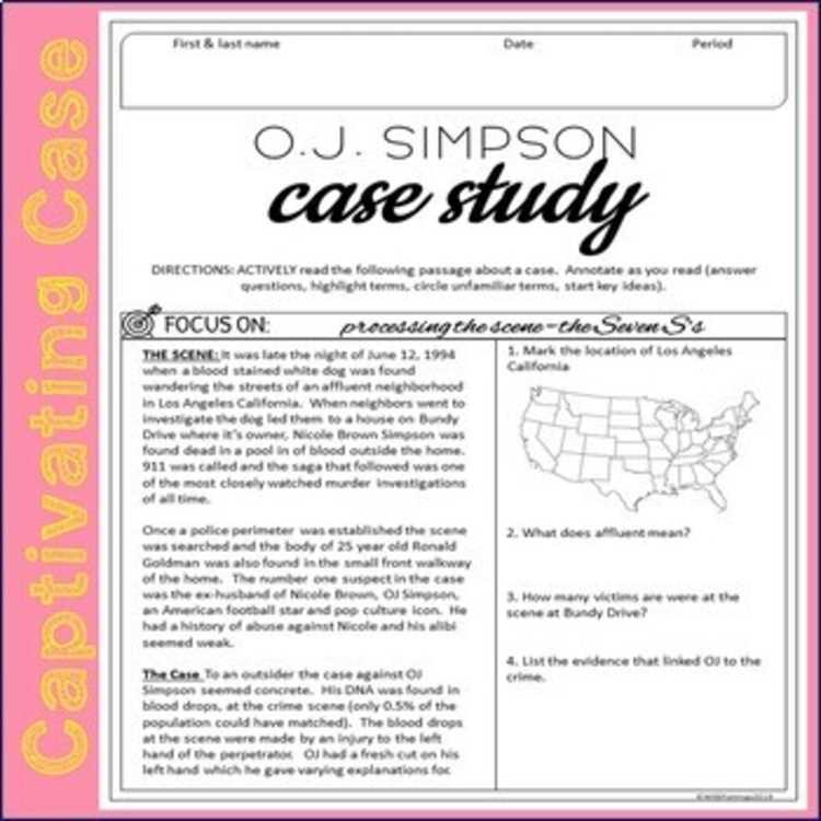 case study answer key