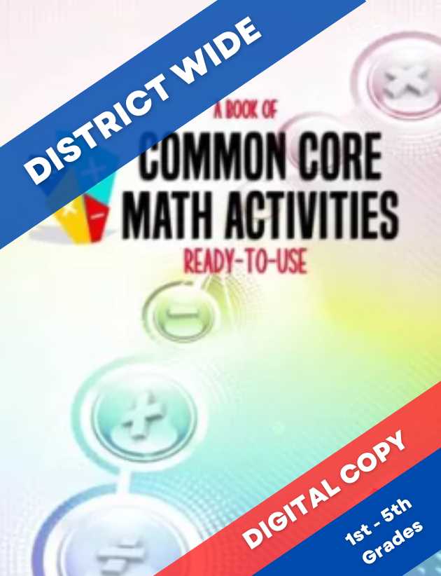 ccss math activities answer key