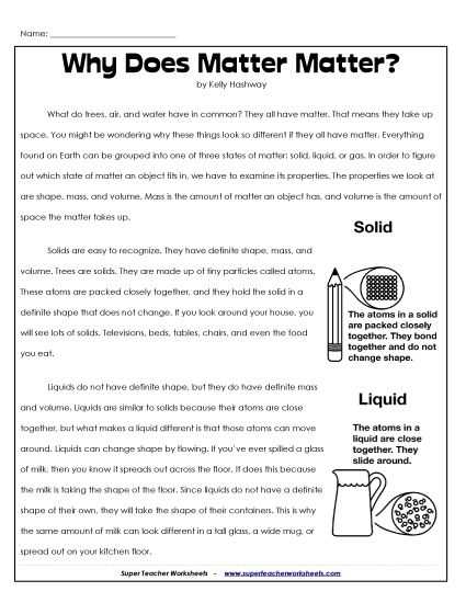 chapter 2 properties of matter answer key