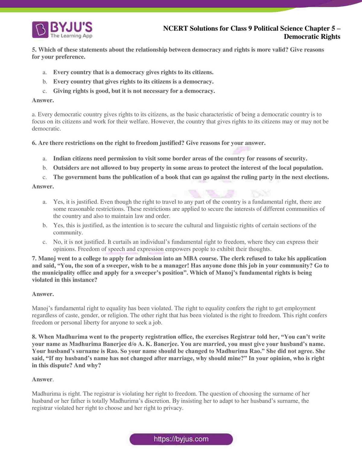 chapter 5 skills and applications answer key