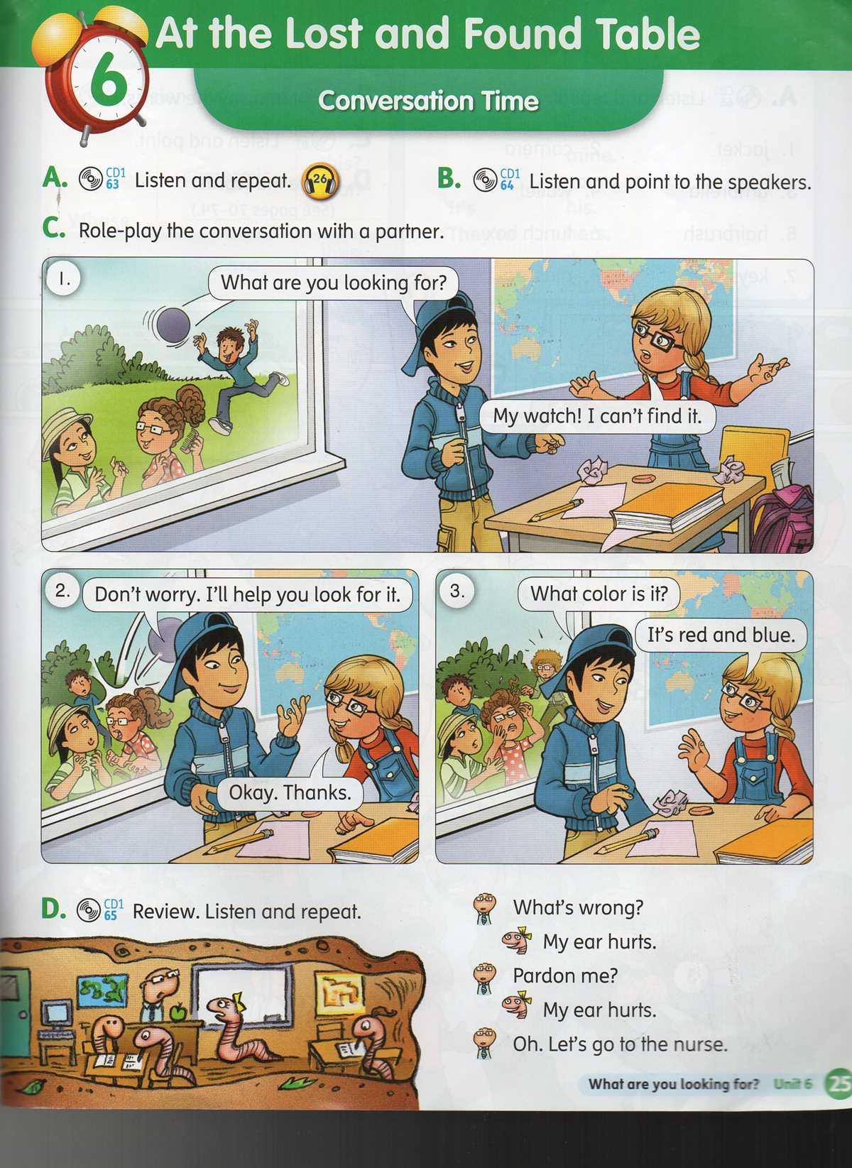 chapter 6 test 5th grade answer key