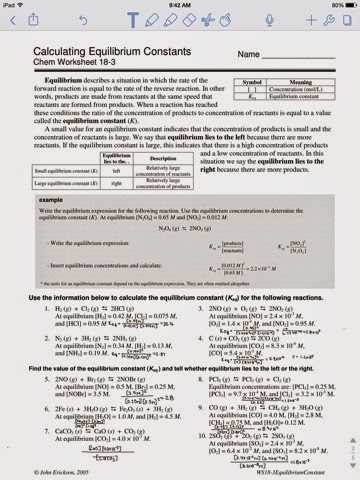 chem worksheet 18 3 answer key chem worksheet 18 3 answer key