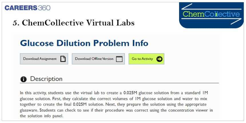 chemcollective virtual lab answer key