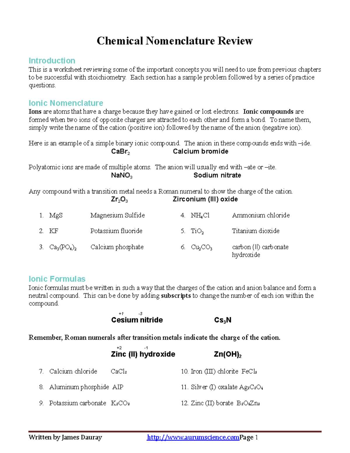 chemistry 12 worksheet on solubility calculations answer key